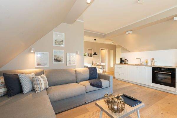 Der offene Blick durch die Wohnung