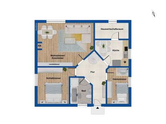 Grundriss Erdgeschoss