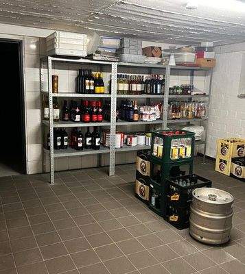 Lagerfläche im Keller