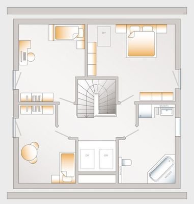 Grundriss Dachgeschoss