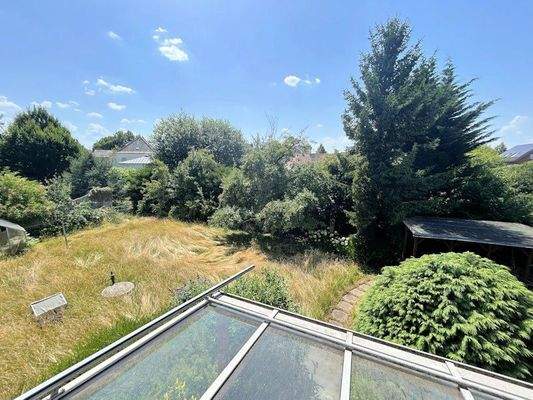 Blick vom Balkon im DG