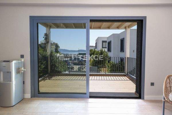 Sea and City view Apartments with Gardens in Central Bodrum