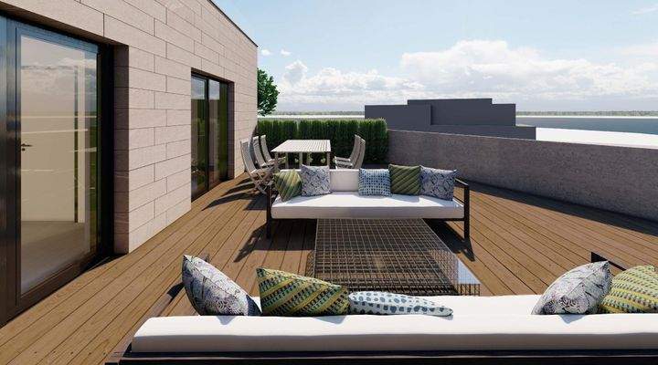 Terrasse Dachgeschoss