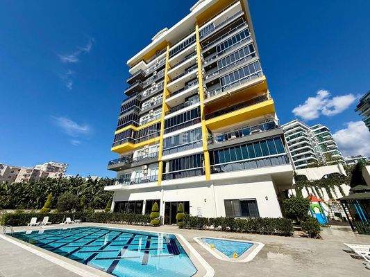 Sea View Furnished Apartments for Sale in Alanya