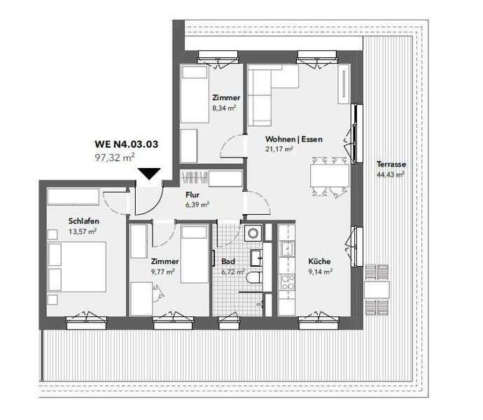 4 Zimmer Wohnung in Berlin (Kladow)