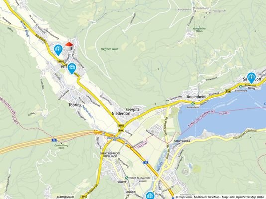 Geolyzer Kartenausschnitt