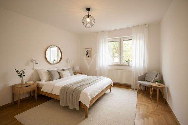 Schlafzimmer KI generiert