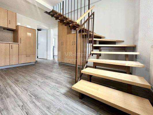 Treppe richtung Obergeschoss