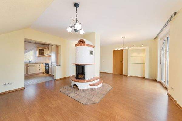 Mit mediterranem Kamin