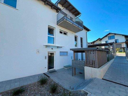 Eingangsbereich MFH Berndorf / Seengebiet