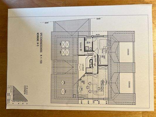 Grundriss Spitzboden