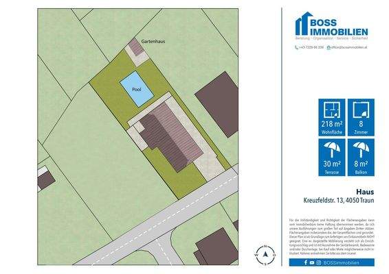Grundriss Kreuzfeldstraße 13_Lage