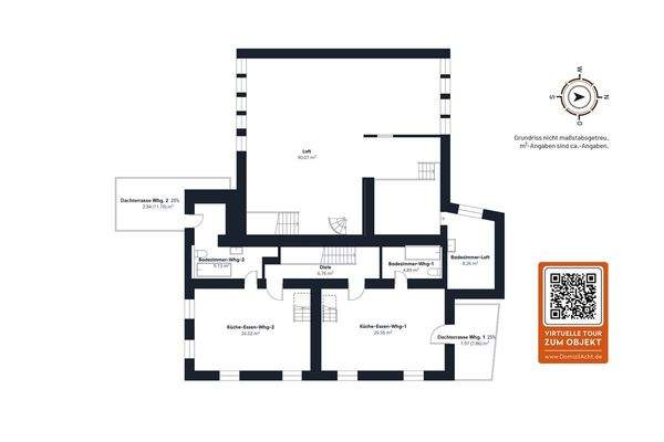 Grundriss 1. Obergeschoss