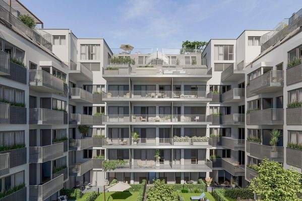 Herbststraße 6-10 | Innenhof | Tag