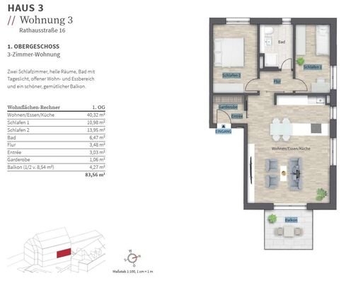 Wohnung Nr. 3, Haus 3