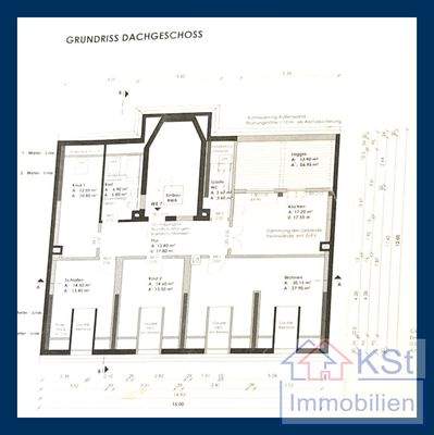1. Grundriss Dachgeschoss