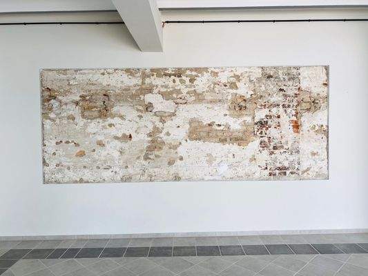 Historische Backsteinwand