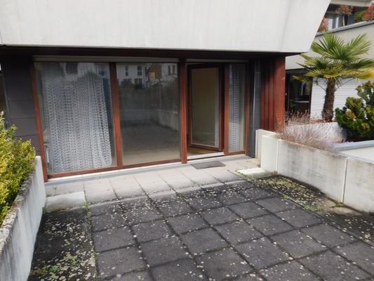 Ausgang Wohnen/Terrasse