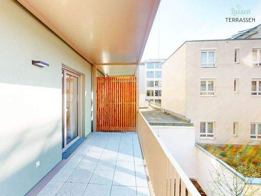 Großzügiger Balkon