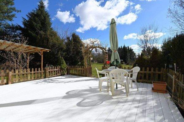 Terrasse am Wohnzimmer