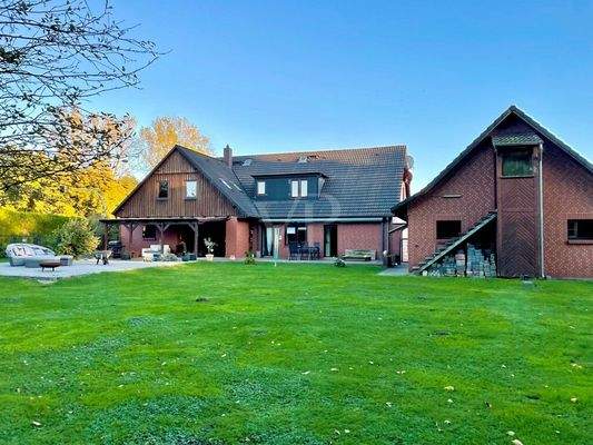 Hausansicht Gartenseite