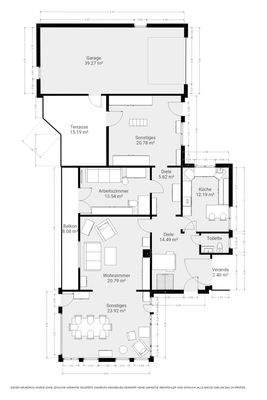 Grundriss-Skizze - Erdgeschoss
