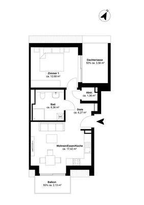 Grundriss B5_Haus 1_Eingang 12 B_1.DG