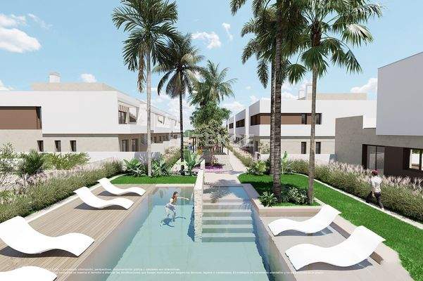 Contemporary 3-Bedroom Homes Near Serena Golf in Los Alcázares