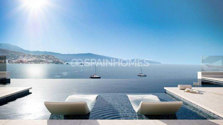 Stylish Beachfront Houses with Private Pools in Granada Almuñecar