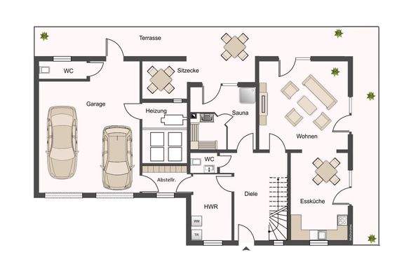 Grundriss EG