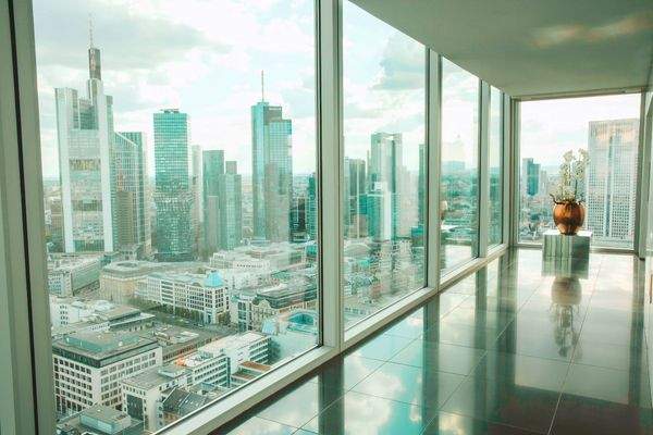 Blick auf die Skyline