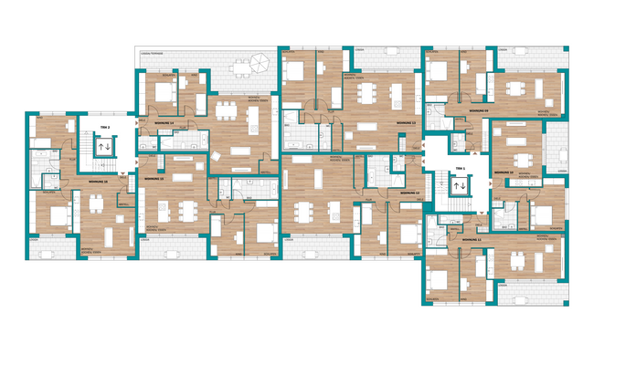 Grundriss 1. Obergeschoss