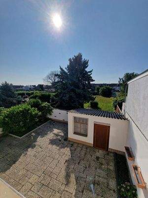 Gartenblick aus Zimmer 3