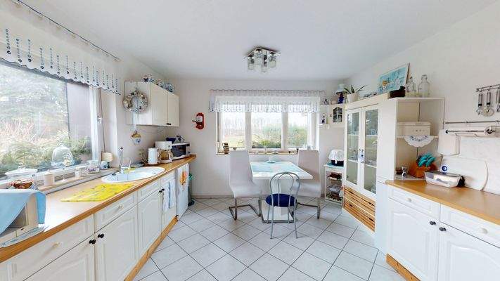 Küche im Erdgeschoss