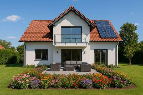 Visualisierung mit Blumenbeet