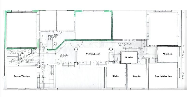 Grundrissplan ohne Maßstab