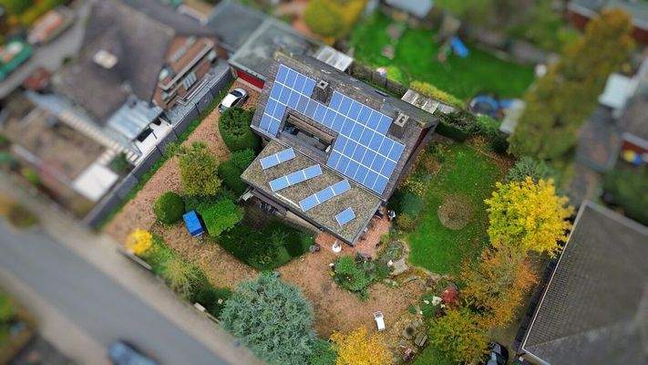 Grundstück Vogelperspektive