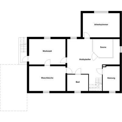 Grundriss Kellergeschoss