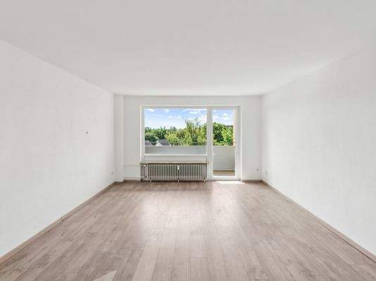 Wohnzimmer mit Zugang Loggia