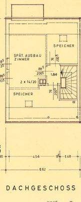 Grundriss Dachgeschoss