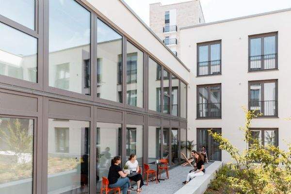 THE FIZZ Freiburg Mitte - Courtyard