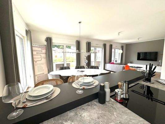 Blick aus der Küche