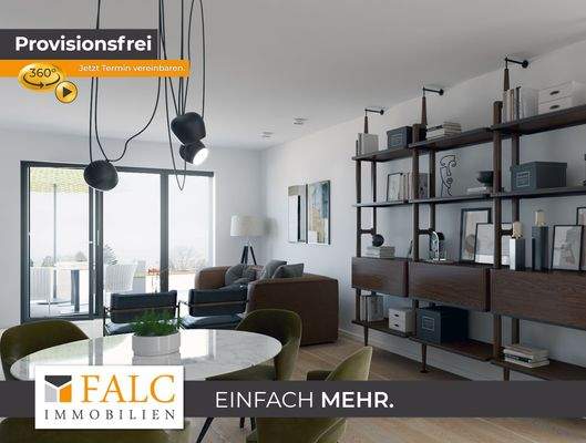 Wohnzimmer mit Ausblick