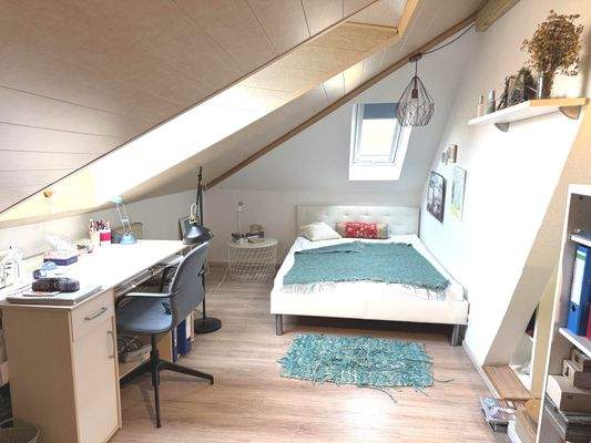 Schlafzimmer im Dachgeschoss