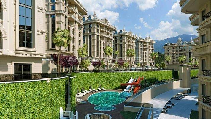 First Class Apartments from Luxury Project in Alanya
