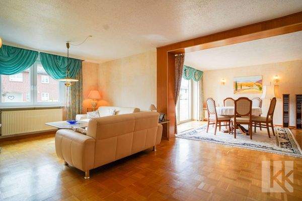 Das offen gestaltetet Wohn- und...