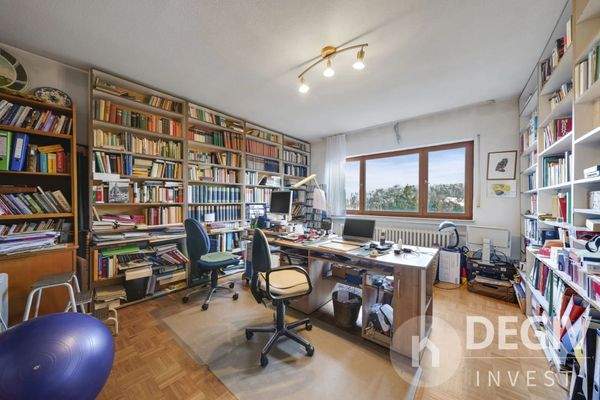 Arbeitszimmer mit Ga