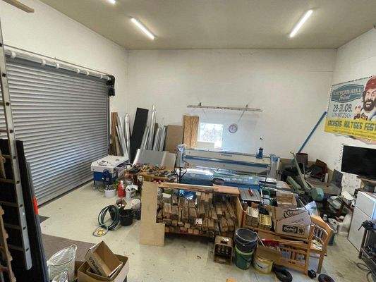 Arbeitsplatz im Haus