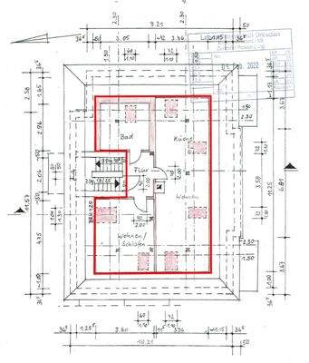 Grundriss Dachgeschoss