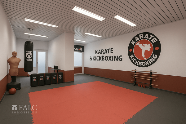 Kampfsport Gewerbe KI generiert